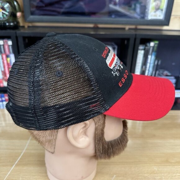 Esso Mobil CAP HAT - OIL GAS - SERVICE STATION AUTOMOBILIA  Trucker  Snapback - Picture 3 of 5